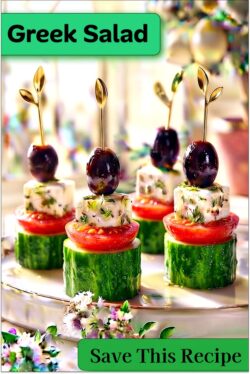 Greek Salad With Olive.